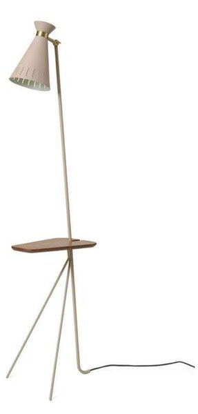 Podne Lampa Warm Nordic, Cone, Bež, Dnevna soba, Metal, Vintage
