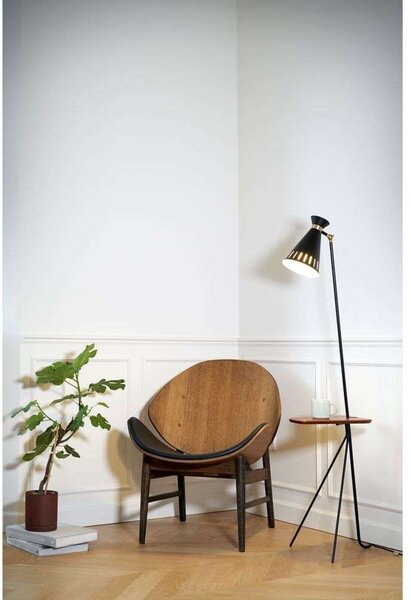Podne Lampa Warm Nordic, Cone, Bež, Dnevna soba, Metal, Vintage