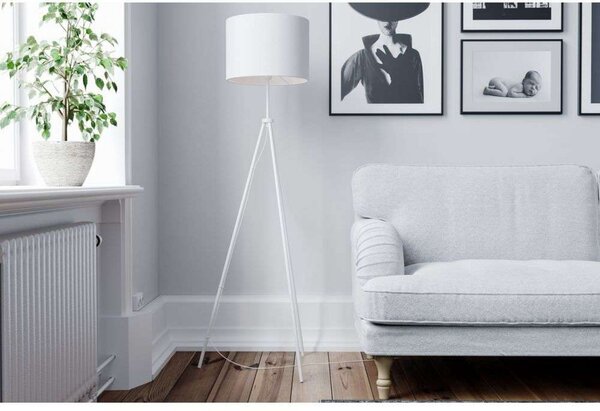 Podne Lampa By Rydéns, Bijela, Dnevna soba, Metal