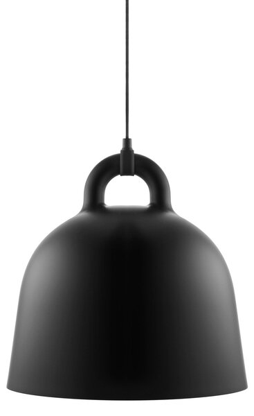 Viseće Svjetiljka Normann Copenhagen, Crno, Dnevna soba, Aluminij
