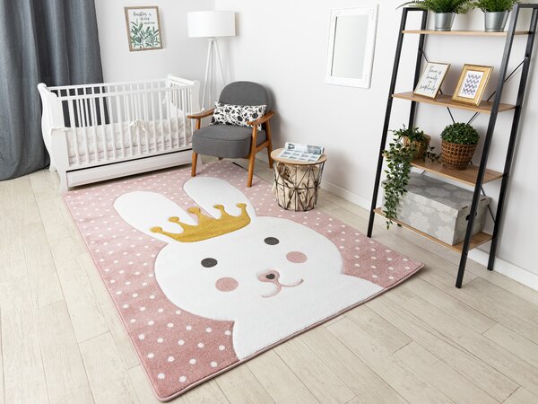 Tepih PETIT BUNNY ZEC ružičasta