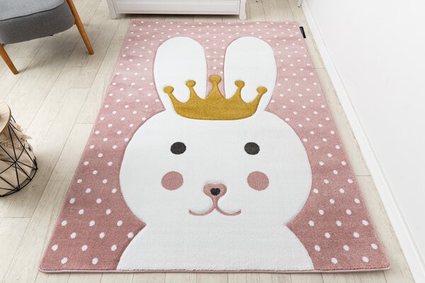 Tepih PETIT BUNNY ZEC ružičasta