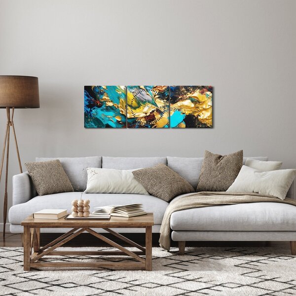 Slika - Teksturirano ulje na platnu (sa satom) (90x30 cm)