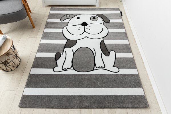 Tepih PETIT PUPPY ŠTENCI PS Siva