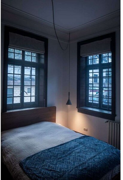 Viseće Svjetiljka Foscarini, Crno, Dnevna soba, Beton