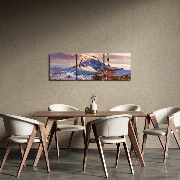 Slika - Planina Fuji (sa satom) (90x30 cm)