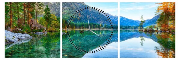 Slika - Jezero Hintersee (sa satom) (90x30 cm)