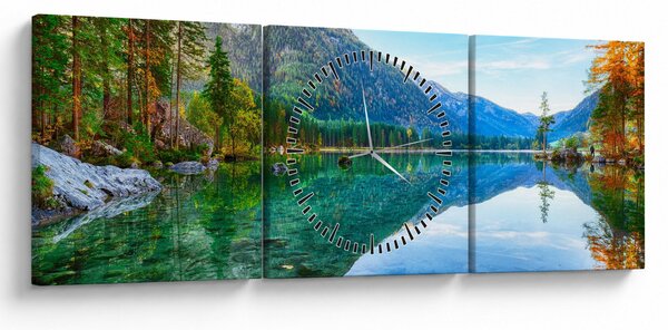 Slika - Jezero Hintersee (sa satom) (90x30 cm)