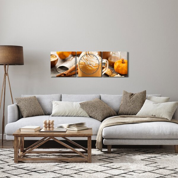 Slika - Latte od bundeve (sa satom) (90x30 cm)