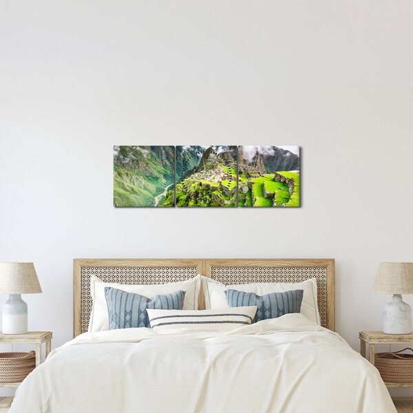 Slika - Machu Picchu (sa satom) (90x30 cm)