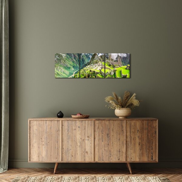 Slika - Machu Picchu (sa satom) (90x30 cm)