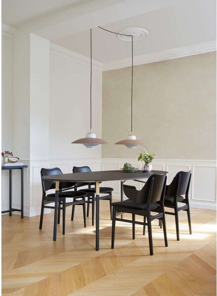 Viseće Svjetiljka Warm Nordic, Opal Shade, prigušiv, Smeđa / hrđa, Blagovaonica, Metal, Skandinavski