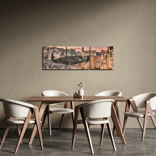 Slika - Gravina u Pugliji, Italija (sa satom) (90x30 cm)