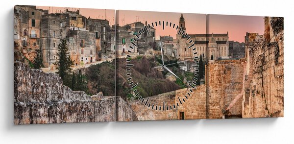 Slika - Gravina u Pugliji, Italija (sa satom) (90x30 cm)