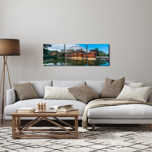 Slika - Hram Byodo-in, Japan (sa satom) (90x30 cm)