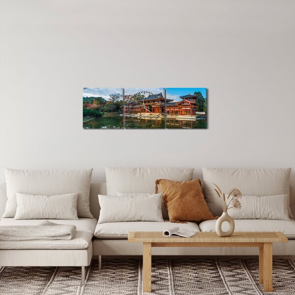 Slika - Hram Byodo-in, Japan (sa satom) (90x30 cm)