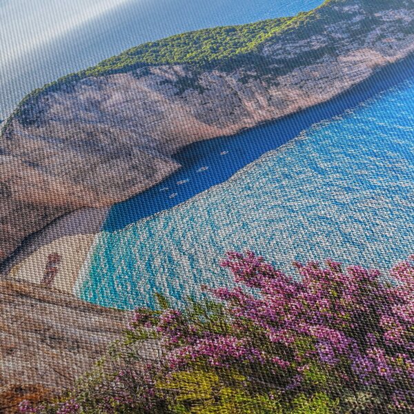 Slika - Plaža Navagio, Grčka (70x50 cm)
