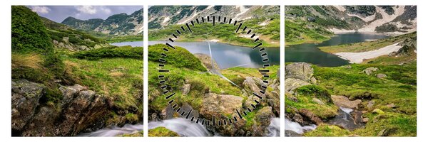 Slika - Pogled na planinu Rila (sa satom) (90x30 cm)