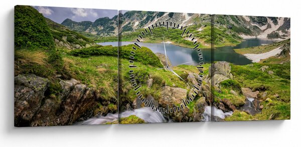 Slika - Pogled na planinu Rila (sa satom) (90x30 cm)