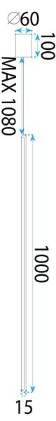 LED svijetiljka BLACK APP1449-C
