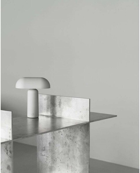Stolne Lampa Normann Copenhagen, prigušiv, Sivo, Dnevna soba, Plastika