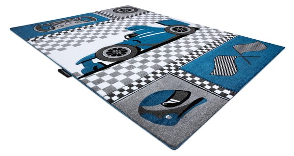 Tepih PETIT RACE TRKAČ FORMULA 1 AUTOMOBIL plava