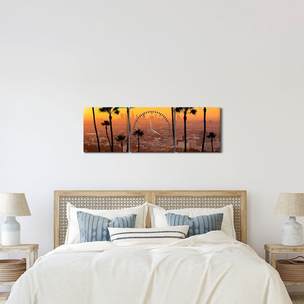 Slika - Panorama Los Angelesa (sa satom) (90x30 cm)
