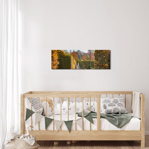 Slika - Palača Wallenstein (sa satom) (90x30 cm)