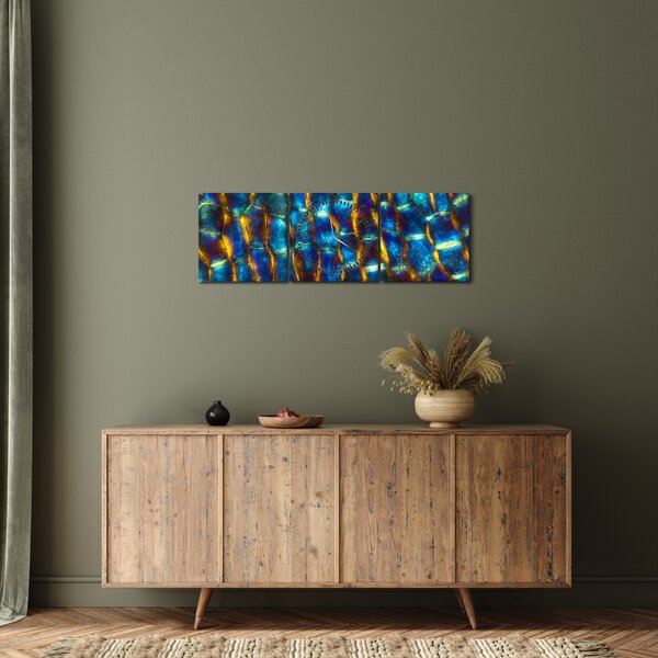 Slika - Stanične stijenke (sa satom) (90x30 cm)