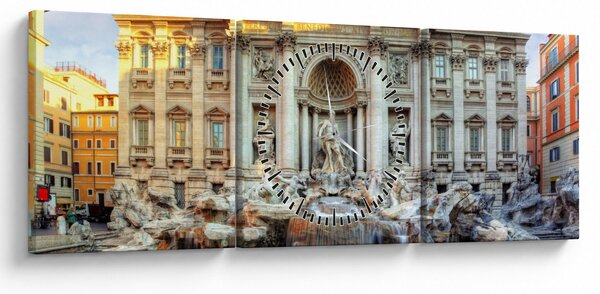 Slika - fontana Trevi (sa satom) (90x30 cm)