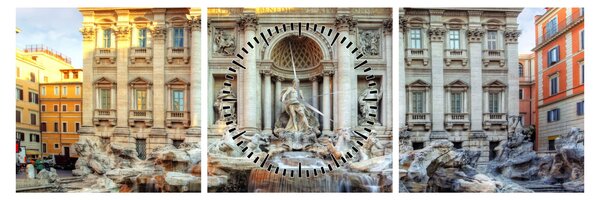 Slika - fontana Trevi (sa satom) (90x30 cm)
