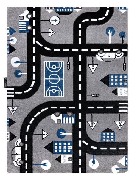 Tepih PETIT CITY GRAD, ULICE ulicama Siva