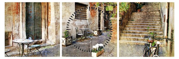 Slika - Stare ulice Rima (sa satom) (90x30 cm)