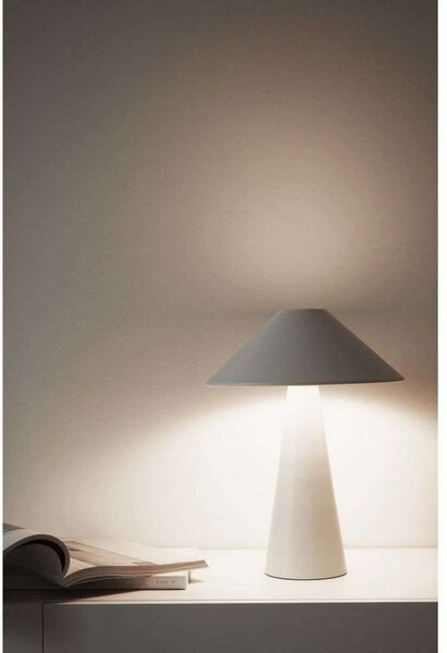 Stolne Lampa Globen Lighting, Bijela, Dnevna soba, Metal