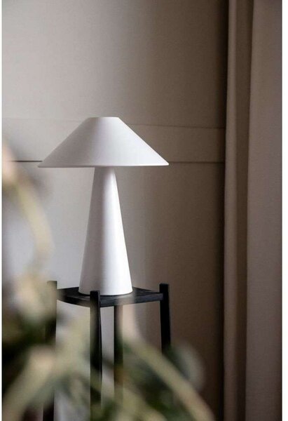 Stolne Lampa Globen Lighting, Bijela, Dnevna soba, Metal
