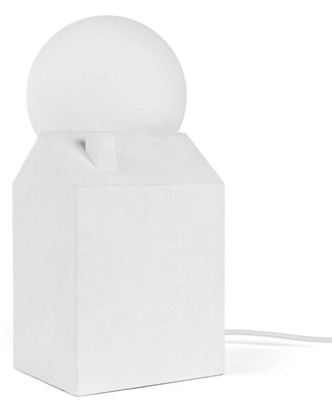 Stolne Lampa SELETTI, Bijela, Dnevna soba, Beton