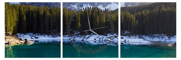 Slika - Jezero Karersee (sa satom) (90x30 cm)
