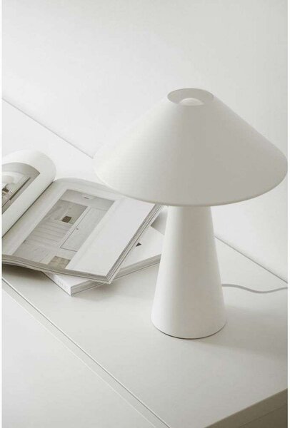 Stolne Lampa Globen Lighting, Bijela, Dnevna soba, Metal