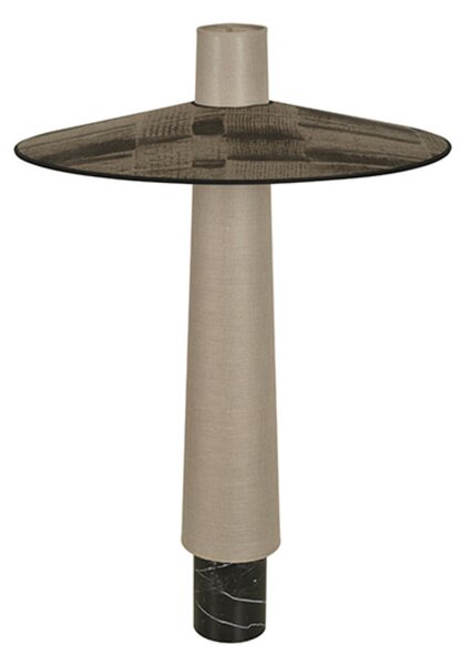 Podne Lampa Forestier, Thésée, Sivo, Dnevna soba, Tkanina / tekstil, Boho