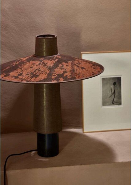 Stolne Lampa Forestier, Thésée, Smeđa / hrđa, Dnevna soba, Tkanina / tekstil, Boho