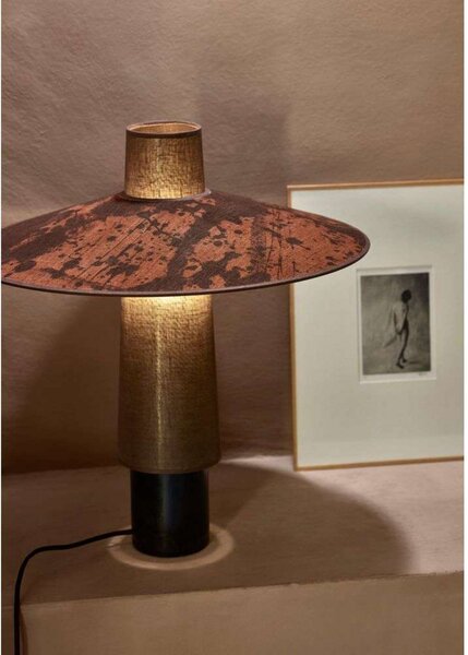 Stolne Lampa Forestier, Thésée, Smeđa / hrđa, Dnevna soba, Tkanina / tekstil, Boho