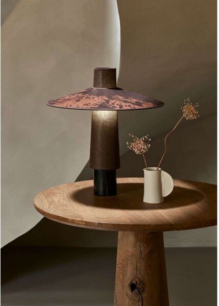 Stolne Lampa Forestier, Thésée, Smeđa / hrđa, Dnevna soba, Tkanina / tekstil, Boho