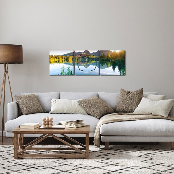 Slika - jezero (sa satom) (90x30 cm)