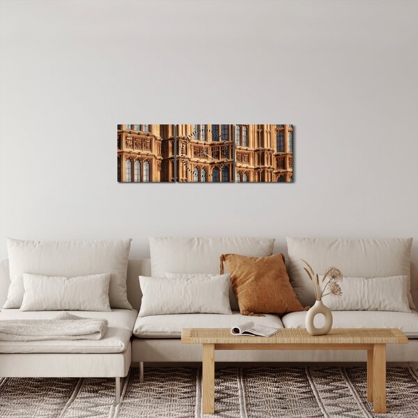 Slika - Detalj građevine (sa satom) (90x30 cm)