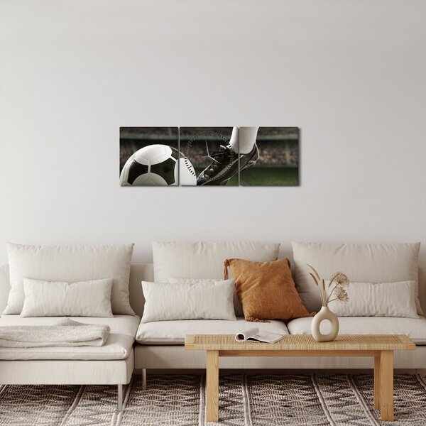 Slika - Nogometna lopta (sa satom) (90x30 cm)
