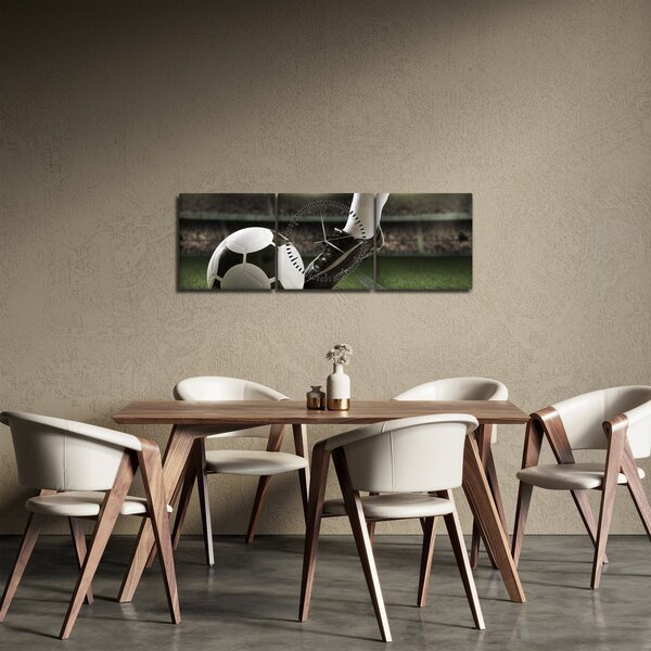Slika - Nogometna lopta (sa satom) (90x30 cm)