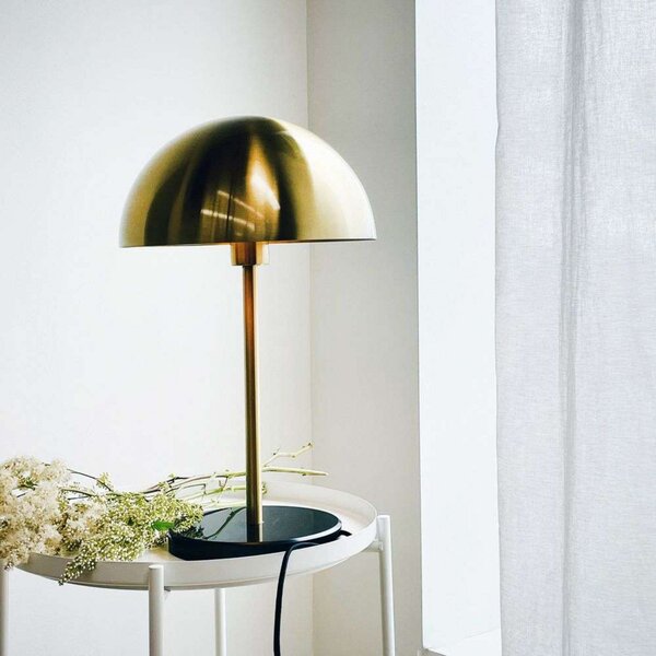Stolne Lampa Dyberg Larsen, Nancy, Zlato / mjed, Dnevna soba, Mjed, Skandinavski