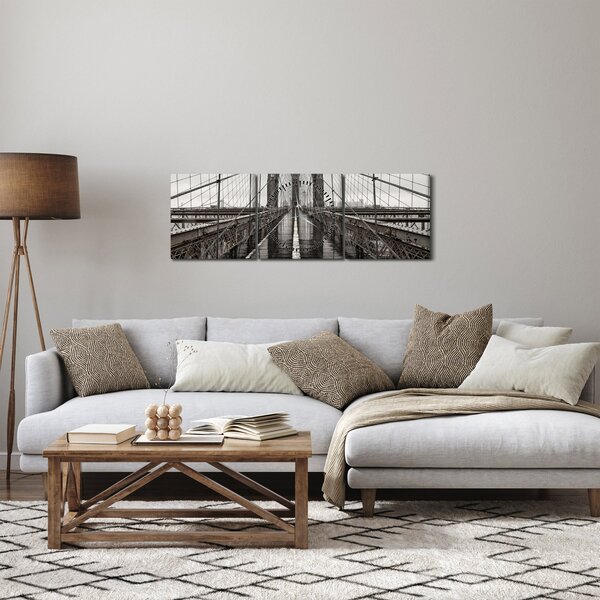 Slika - Brooklynski most (sa satom) (90x30 cm)