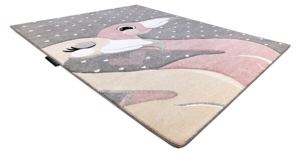 Tepih PETIT FLAMINGOS PLAMENE SRCA Siva