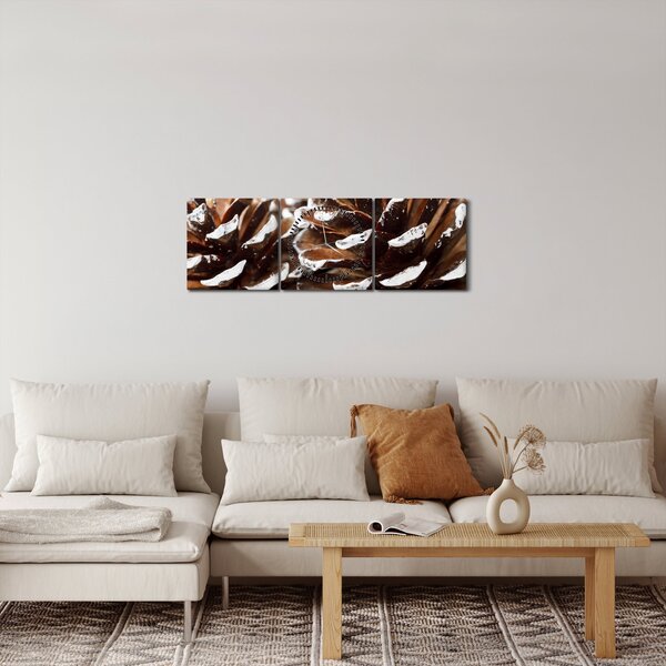 Slika - krafne (sa satom) (90x30 cm)